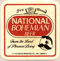 National Bohemain Coaster