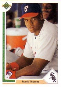 1991 Upper Deck Frank Thomas rookie card