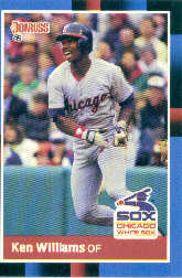 Kenny Williams 1988 Donruss 