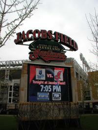 Jacobs Field marquee